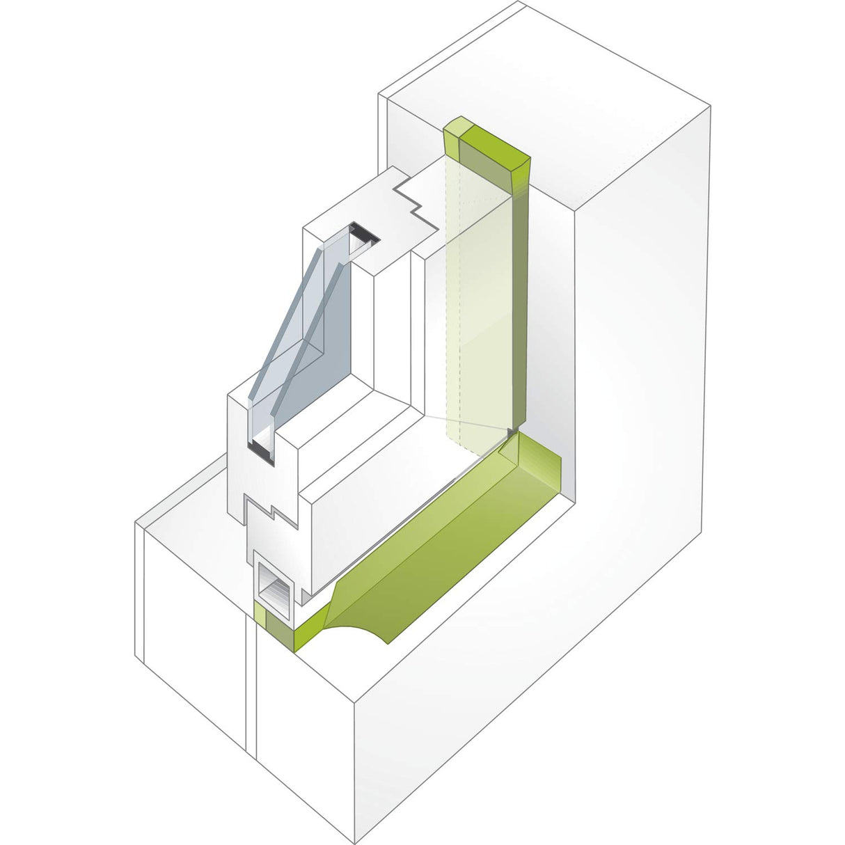 Illbruck illmod trioplex FBA TP651 - Cinta de sellado para juntas de ventanas y puertas, ancho 7-15 mm, 6,5 m
