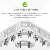 Zyxel 24-Port Gigabit PoE+ Switch | Smart Cloud Management | 375 Watt Power | 2 Combined Ports | Long Range [GS1350-26HP]