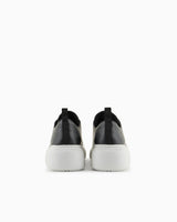 Armani Exchange Zapatillas de Piel Solid Negro