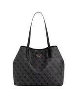 Guess - Vikky, Bolsos totes Mujer, Negro (Coal/Coa), 39.5x31x18 cm (W x H L)