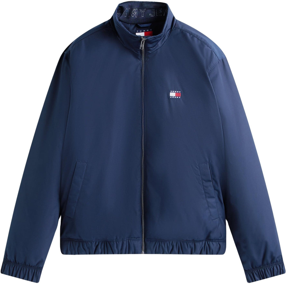 Tommy Jeans Cazadora de entretiempo Hombre Essential Padded con cuello alto, Azul (Dark Night Navy), L