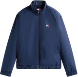 Tommy Jeans Cazadora de entretiempo Hombre Essential Padded con cuello alto, Azul (Dark Night Navy), L