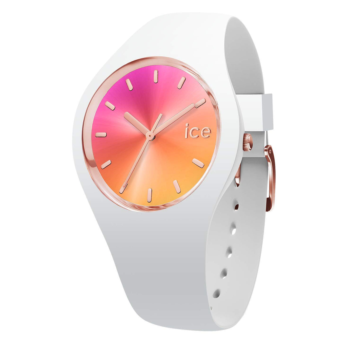 ICE-WATCH Sunset California Reloj para Mujer Analógico de Cuarzo japonés con Brazalete de Silicona IC015750