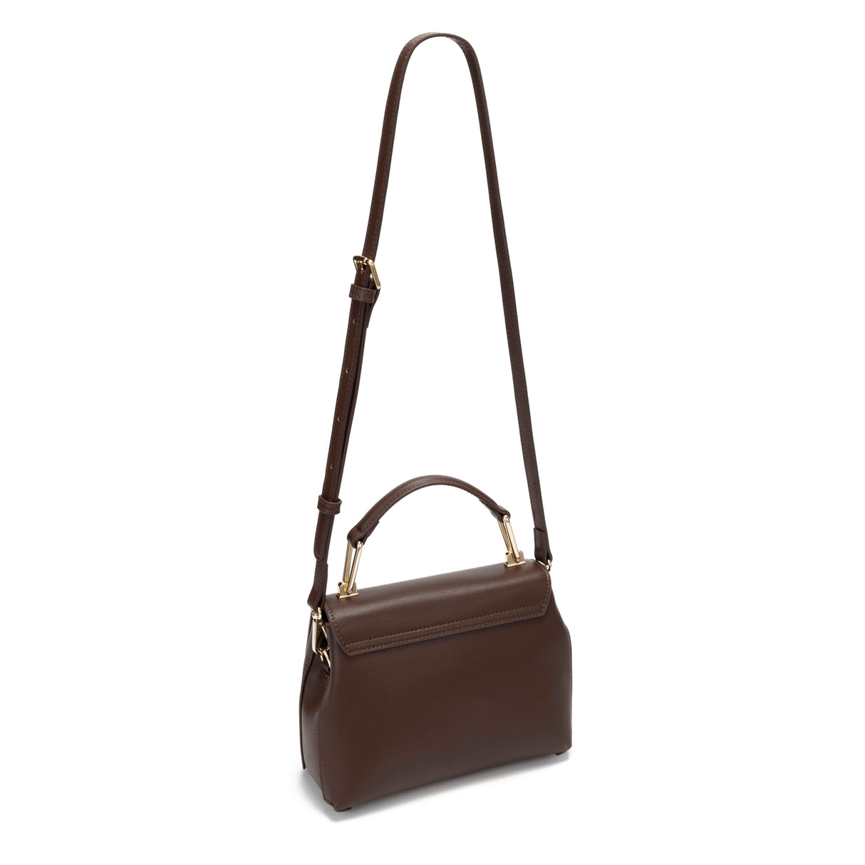 Carlheim, Gotland Genuine Leather collection, Grace Genuine Leather Handbag (Brown)