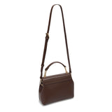 Carlheim, Gotland Genuine Leather collection, Grace Genuine Leather Handbag (Brown)