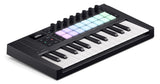 Novation Launchkey Mini 25 [MK4]: Controlador de teclado MIDI portátil, 25 teclas, USB e integración DAW. Modos Chord y Scale, pads de percusión, arpegiador y paquete de software de creación musical