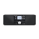 Panasonic SC-DM202EG-K Sistema Estéreo Micro Hi-Fi Compacto con CD, Radio Dab+/FM, USB y Bluetooth, Altavoces de 24 W, Control Remoto, Pantalla LCD TFT de 2,4", Ajustes de Ecualización, Negro.