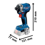 Bosch Professional 18V System atornillador de impacto a batería GDR 18V-215 (incl. L-BOXX)