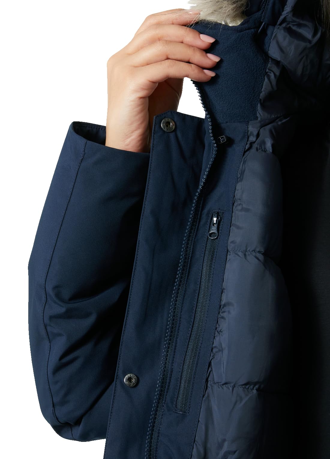 Helly-Hansen Womens W Senja Parka, Azul marino, L