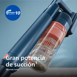 Philips Aspiradora Sin Cable Serie 5000 Pet, Potente Succión en Suelos Duros y Alfombras, 60 Min de Autonomía, Cepillo Con Luz LED, Cepillo Para Mascotas, Módulo Aqua, Batería Reemplazable (XC5142/01)
