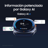 Samsung Galaxy Watch Ultra 2025 47mm - Smartwatch LTE con IA, Titanio, Botón Personalizable, Control de Salud, Garantía del Fabricante 3 Años + 1 año Extra, Plata Titanio (Versión española)