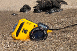 KODAK Pixpro Pack WPZ2 + 2 baterías + 1 Tarjeta SD – Compacto 16 M Pixeles, Resistente al Agua hasta una Profundidad de 15, antigolpes, vídeo 720p, Pantalla LCD 2,7 – Batería de Li-Ion – Amarillo