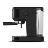 Solac CE4498 Taste Control - Cafetera espresso táctil, 20bar, Double Cream, Espresso y Cappuccino, 850W, parada automática, 1 o 2 cafés, Monodosis/molido, Vaporizador de acero inoxidable, 1.5 L, negra