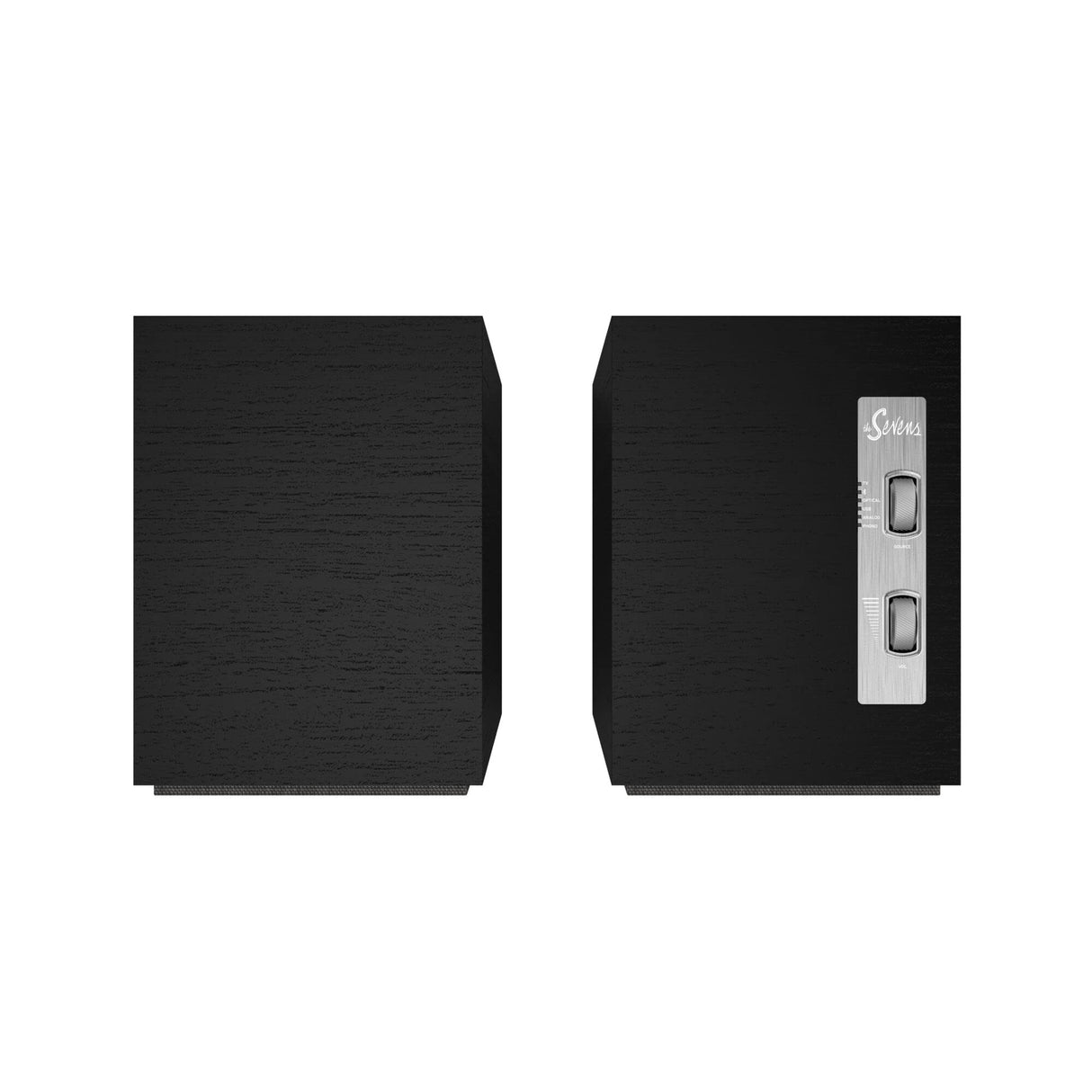 Klipsch, The Sevens, monitores alimentados, Black