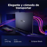 Lenovo Legion Pro 5 Gen10–Portátil Gaming IA 16'' OLED 240Hz (Intel Core Ultra 9 275HX, NVIDIA GeForce RTX 5070 Ti, 32GB RAM, 1TB SSD, WiFi6, Sin Sistema Operativo) QWERTY RGB 24 Zonas Español – Negro