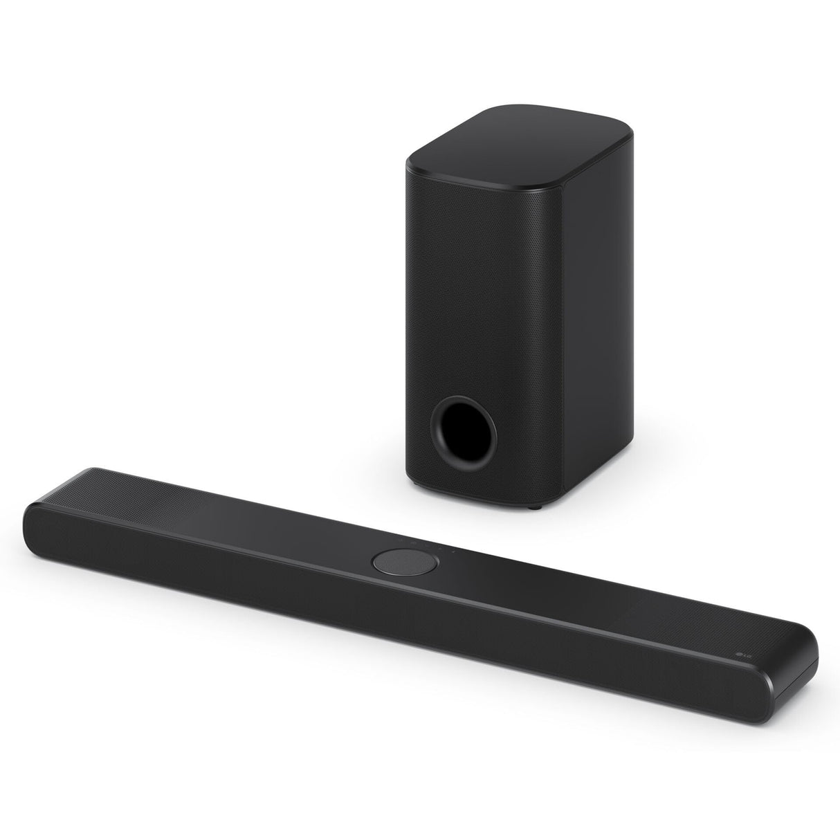LG DS77TY 3.1.3 Dolby Atmos Barra de Sonido (400 W) con subwoofer inalámbrico (eARC, HDMI, óptico, Bluetooth) [2024], Negro