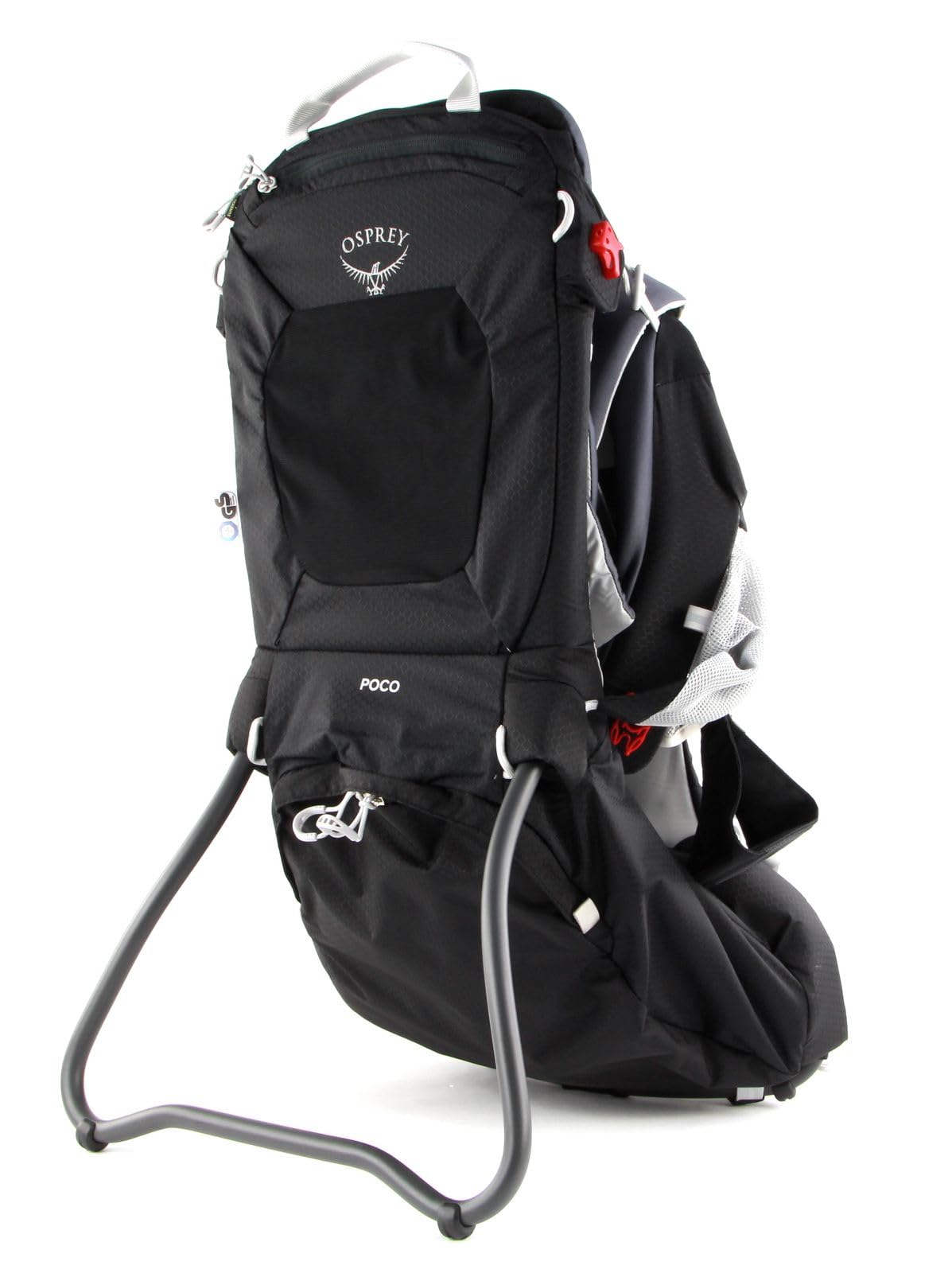 Osprey Poco, Mochila portabebés unisex para senderismo, Starry Black O/S