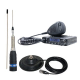 PNI Radio CB Escort HP 6500 ASQ con Antena CB ML160 con Base magnética