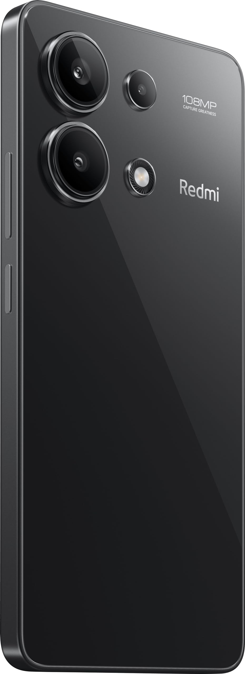 XIAOMI Redmi Note 13 4G - Smartphone de 8+128 GB, Pantalla de 6,67" AMOLED FHD+ 120Hz, Snapdragon 685, Triple cámara de hasta 108MP, Carga rápida 33W, Negro (Versión ES)
