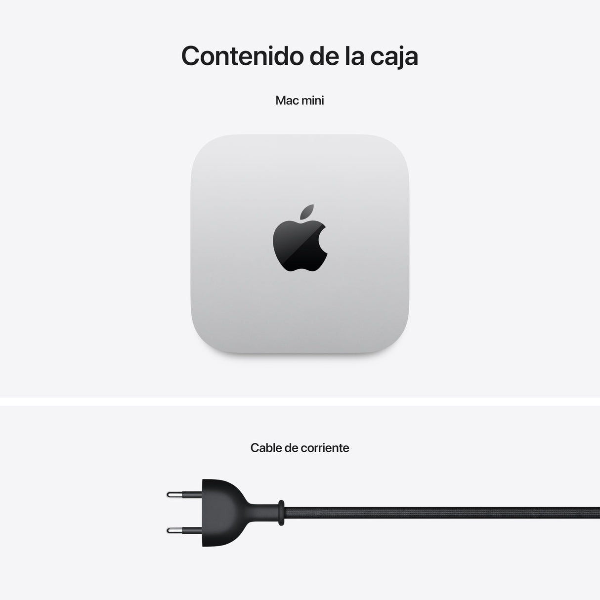 Apple Mac Mini Ordenador de Mesa con Chip M4, CPU de 10 núcleos y GPU de 10 núcleos: diseñado para Apple Intelligence, 16 GB de Memoria unificada, SSD de 256GB, Gigabit Ethernet