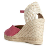 Geox D Gelsa, Alpargatas con cuña, Cyclamen, 41 EU