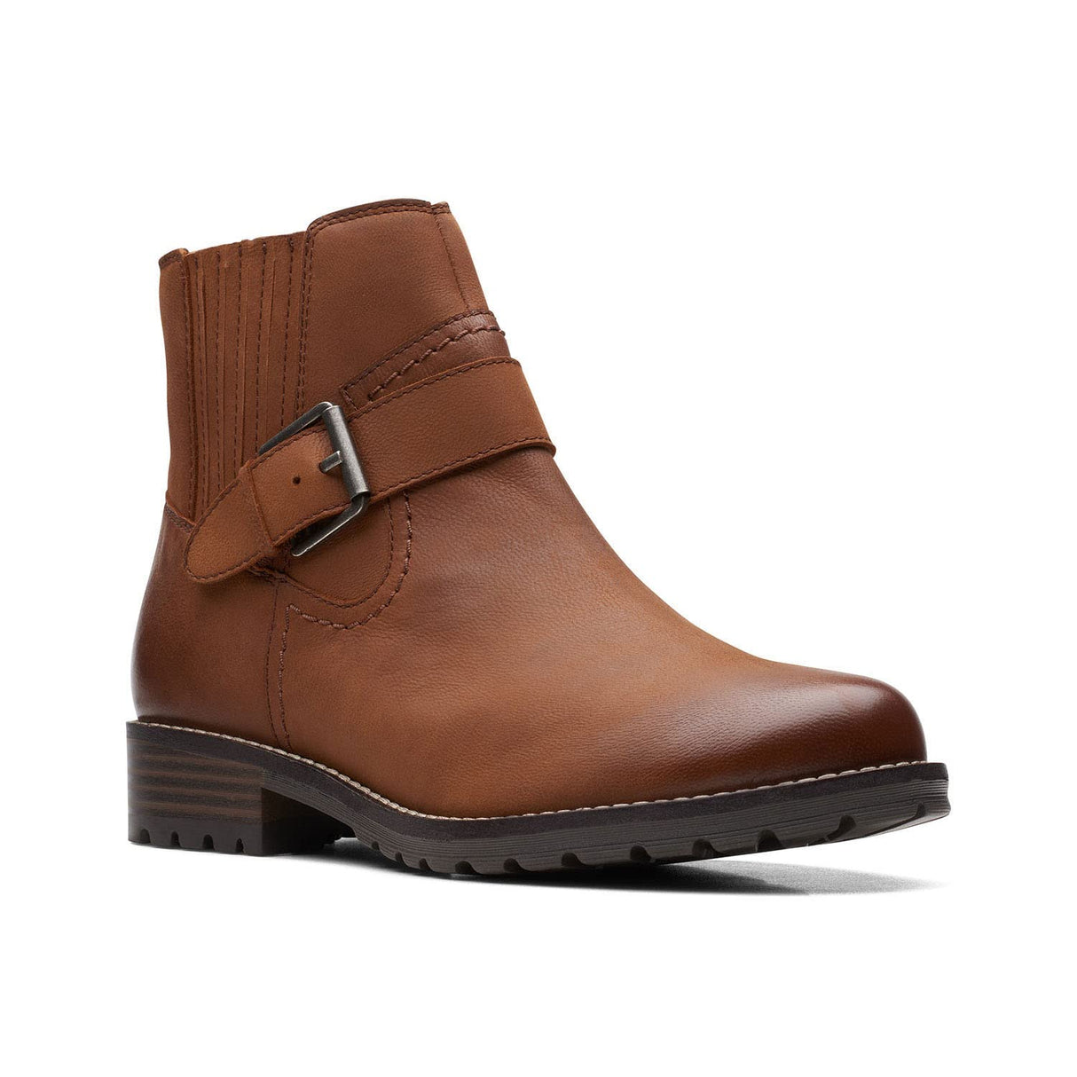 Clarks Clarkwell Strap, Botas de Moda Mujer, marrón, 40 EU