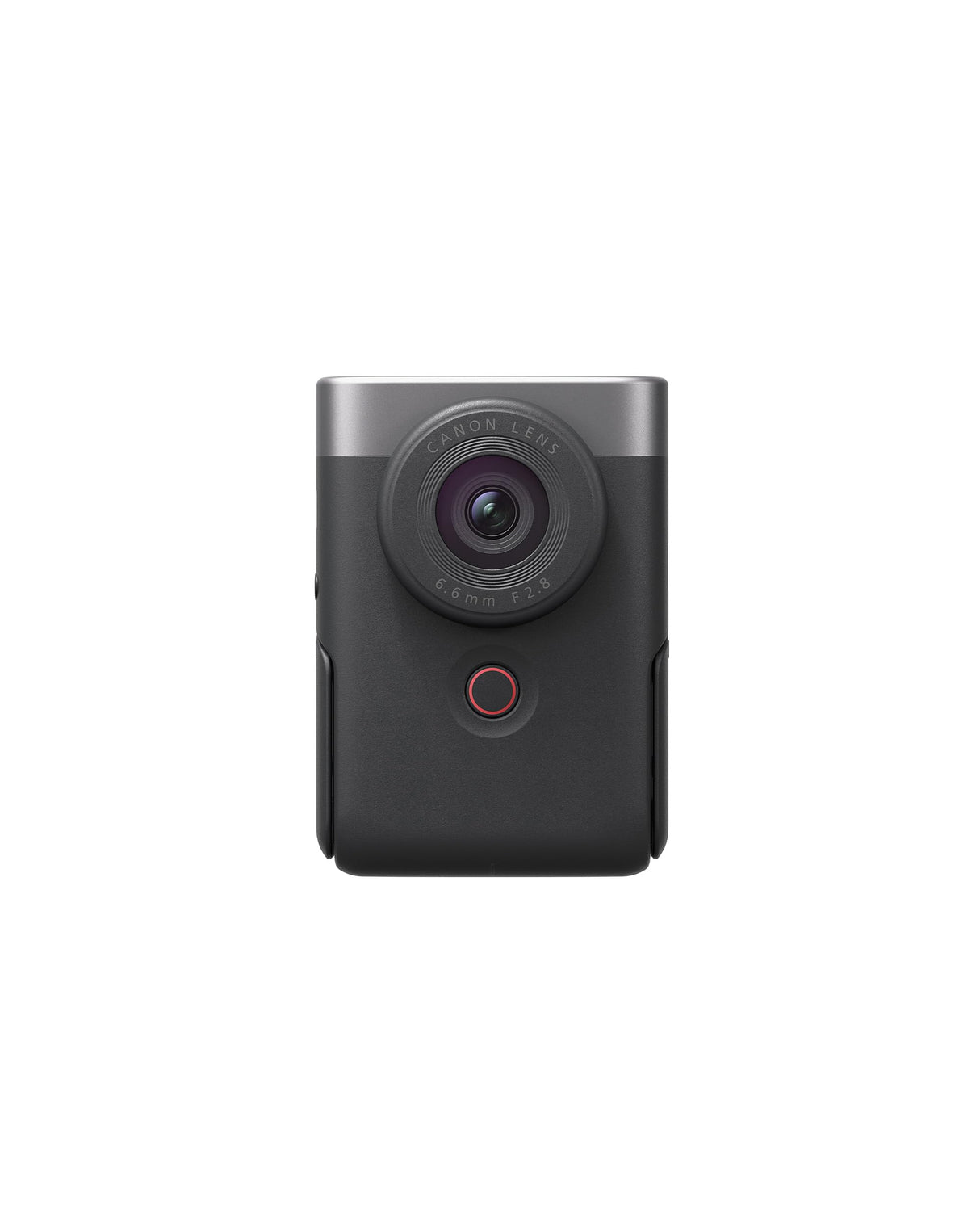 Canon Powershot V10 Starter Kit + Accesorios + Memoria 64GB, Cámara Vlogging y Streaming, Sensor 1" 20,9 MP, Vídeo 4K, Objetivo 19mm, WiFi, Bluetooth y USB-C, Pantalla Táctil Ángulo Variable, Silver