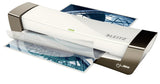 LEITZ 72510084 - Plastificadora térmica iLAM Office DIN A4 color plata/blanco