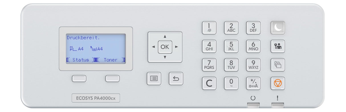 Kyocera Ecosys PA4000cx - Impresora láser a Color (40 ppm, Panel inclinable, Unidad dúplex, 100 + 550 Hojas, Gigabit LAN, Mobile Print)