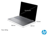 HP Omnibook X Flip - Ordenador portátil Convertible de 16" 3K OLED táctil (Ryzen AI 7 350, 32GB RAM, 1TB SSD, AMD Radeon 860M Graphics, Windows 11 Home) Silver - Teclado QWERTY Español