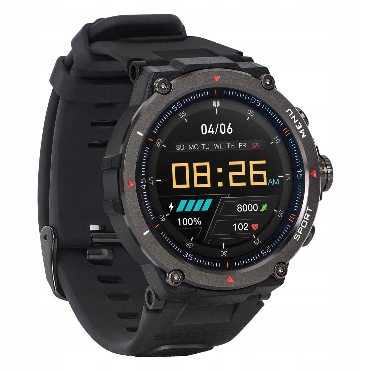 Garett GRS Pro Reloj Inteligente Negro