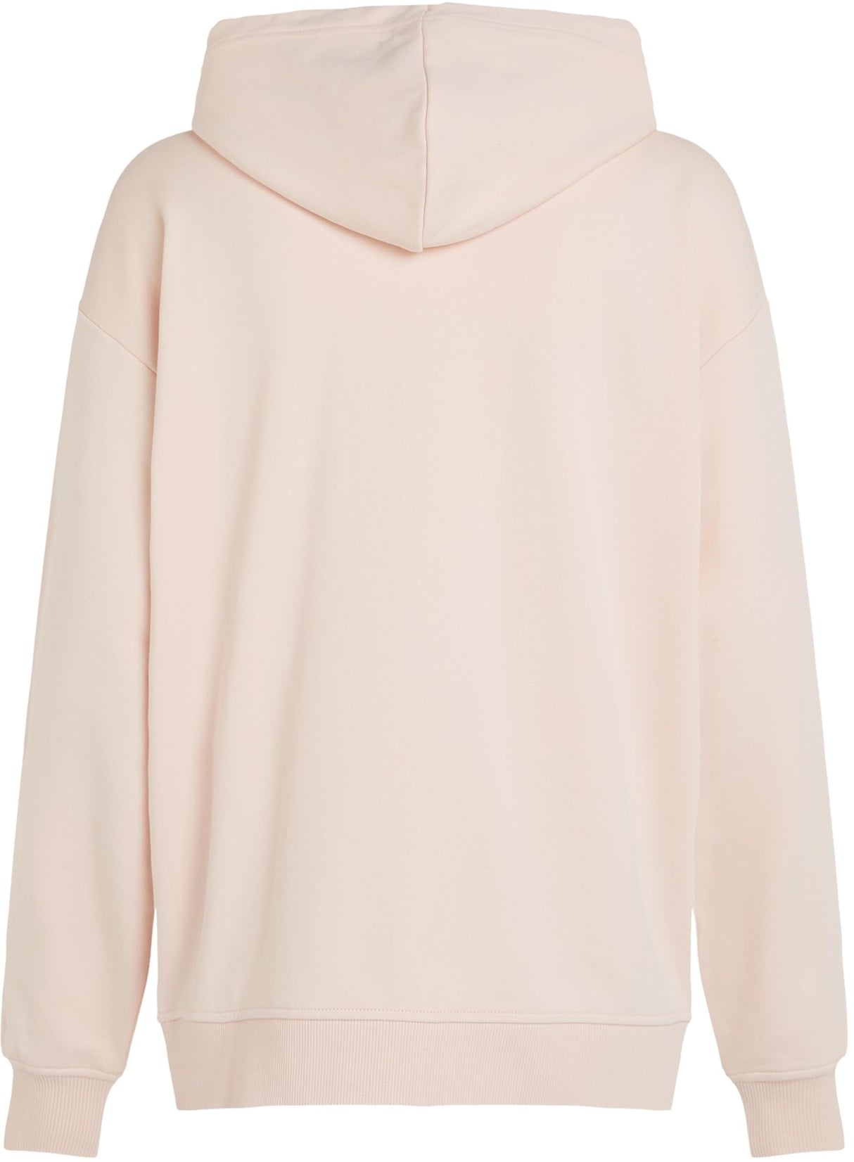 Calvin Klein Hoodie Mujer Varsity de algodón, Rosa (Silver Peony), S