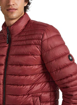 Pepe Jeans Balle Puffer Jacket, Rojo (Burgundy), M para Hombre