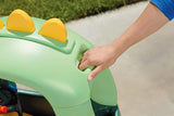 little tikes Cozy Coupe Dino - Correpasillos, Reposapiés Extraíble, Bocina Que Funciona, Botón de Arranque y Tapa de Combustible, Edad: a Partir de 18 Meses