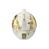 Goebel Gustav Klimt 67-013-61-1 Artis Orbis - Tetera con calentador (porcelana, 25,x 16,5 x 20 cm)