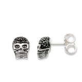 Thomas Sabo Pendientes de botón Mujer plata - H1772-051-11
