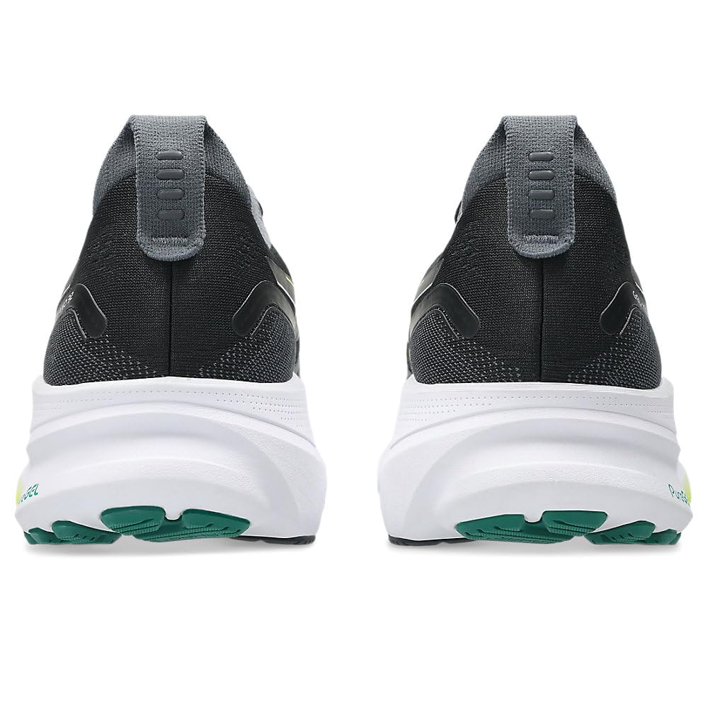 ASICS Gel-Kayano 32, Sneaker Hombre, Black Jasper Green, 44.5 EU