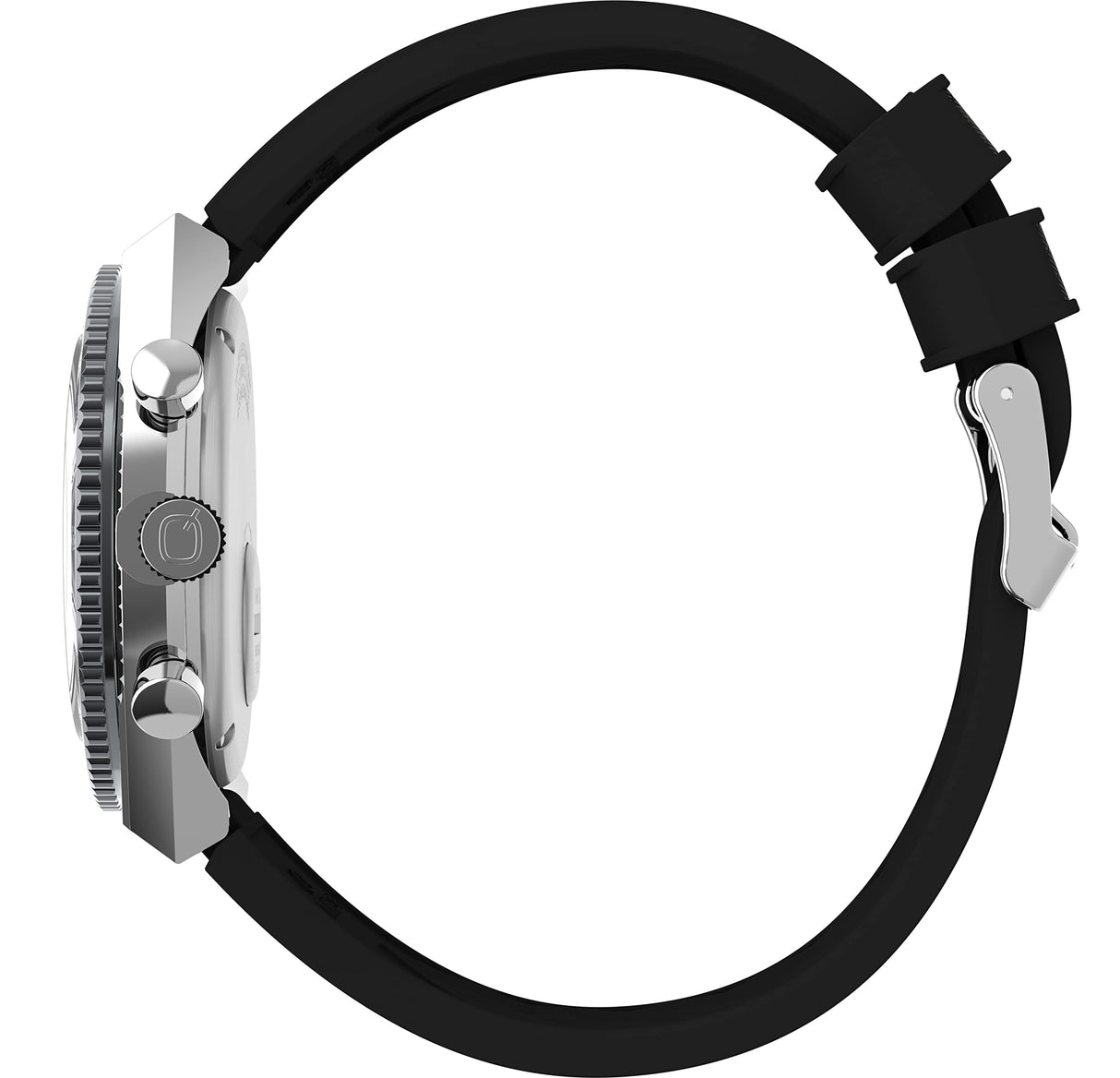 Timex Reloj Cronógrafo para Hombre de Cuarzo con Correa en Caucho TW2V70100
