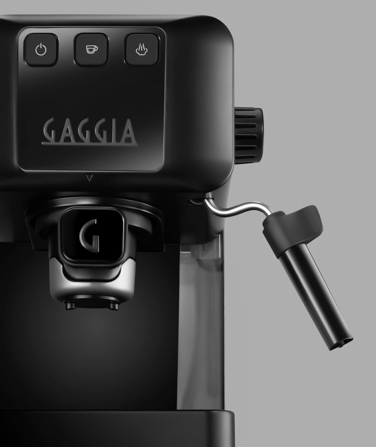 Gaggia EG2109 Black, Cafetera Espresso Manual para Café Molido o Monodosis, sistema POD para Espressos Cremosos con Monodosis, Preinfusión Automática, Nuevo Modelo 2023, 100% Made in Italy