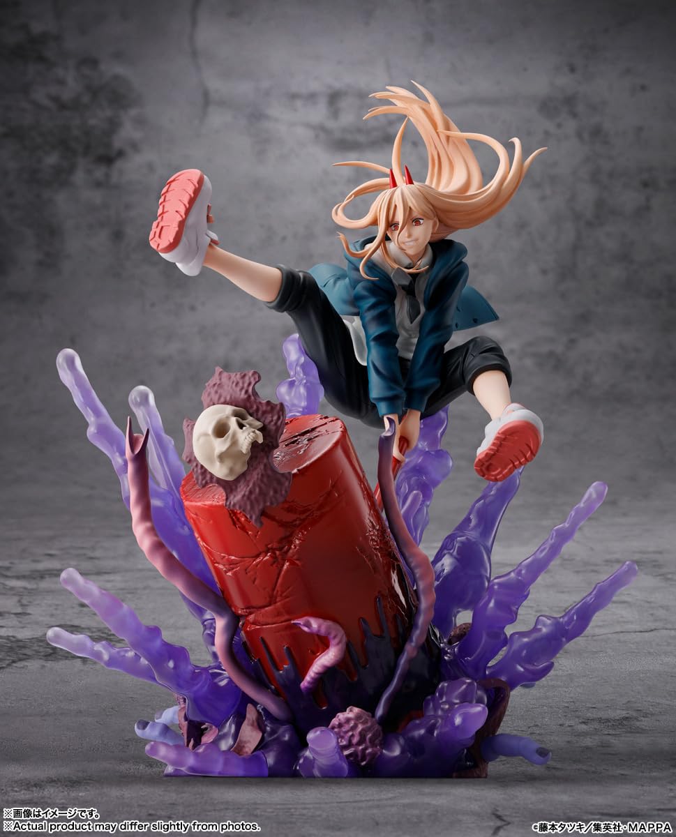 TAMASHII NATIONS - Chainsaw Man - Power, Bandai Spirits FiguartsZero Figura Coleccionable