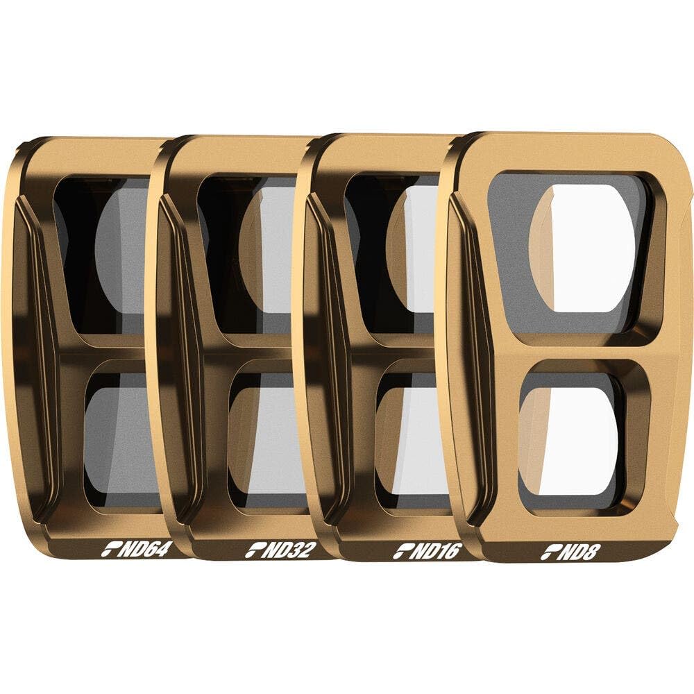 PolarPro - dji Air 3 Shutter Collection (ND8, ND16, ND32, ND64) - Neutral Density Filter Set For dji Air 3