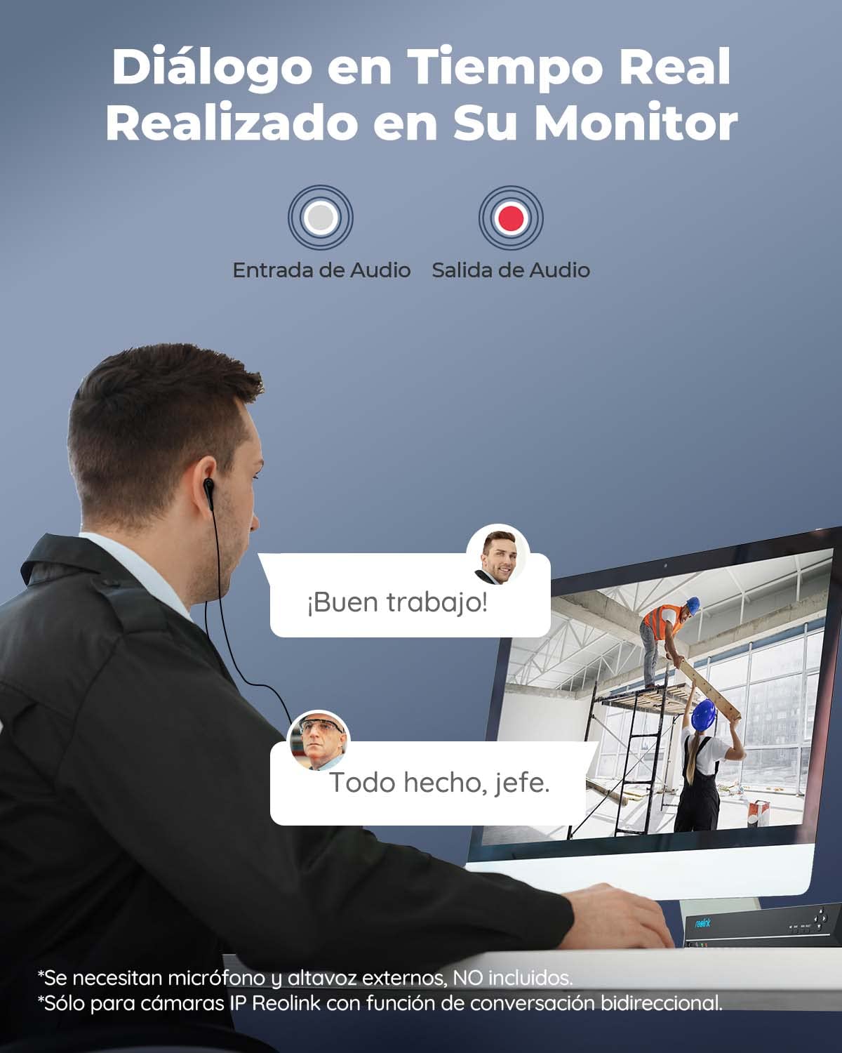 Reolink NVR 36CH, Soporta Cámaras 16MP/12MP/4K/5MP, 3 Bahías para HDD (sin HDD), Sistema Alarma O/I, 36 Canales (Conmutador PoE Necesario), RLN36