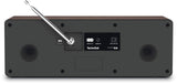 TechniSat DIGITRADIO 3 - Sistema Compacto de Radio Estéreo Dab (Dab+, FM, Reproductor de CD, Bluetooth, USB, Conexión para Auriculares, Entrada AUX, Radio Reloj Despertador, Pantalla OLED) Nogal