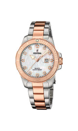 Reloj FESTINA para Mujer F20505/1 Boyfriend Collection Caja de Acero Inoxidable 316l Gris Plata Correa de Acero Inoxidable 316l Gris Plata