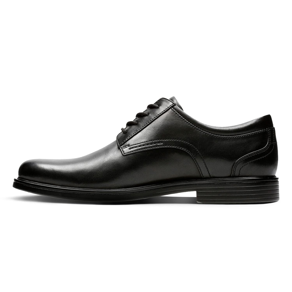 Clarks Un Aldric Lace Zapatos de cordones derby Hombre, Negro (Black Leather -), 42 EU