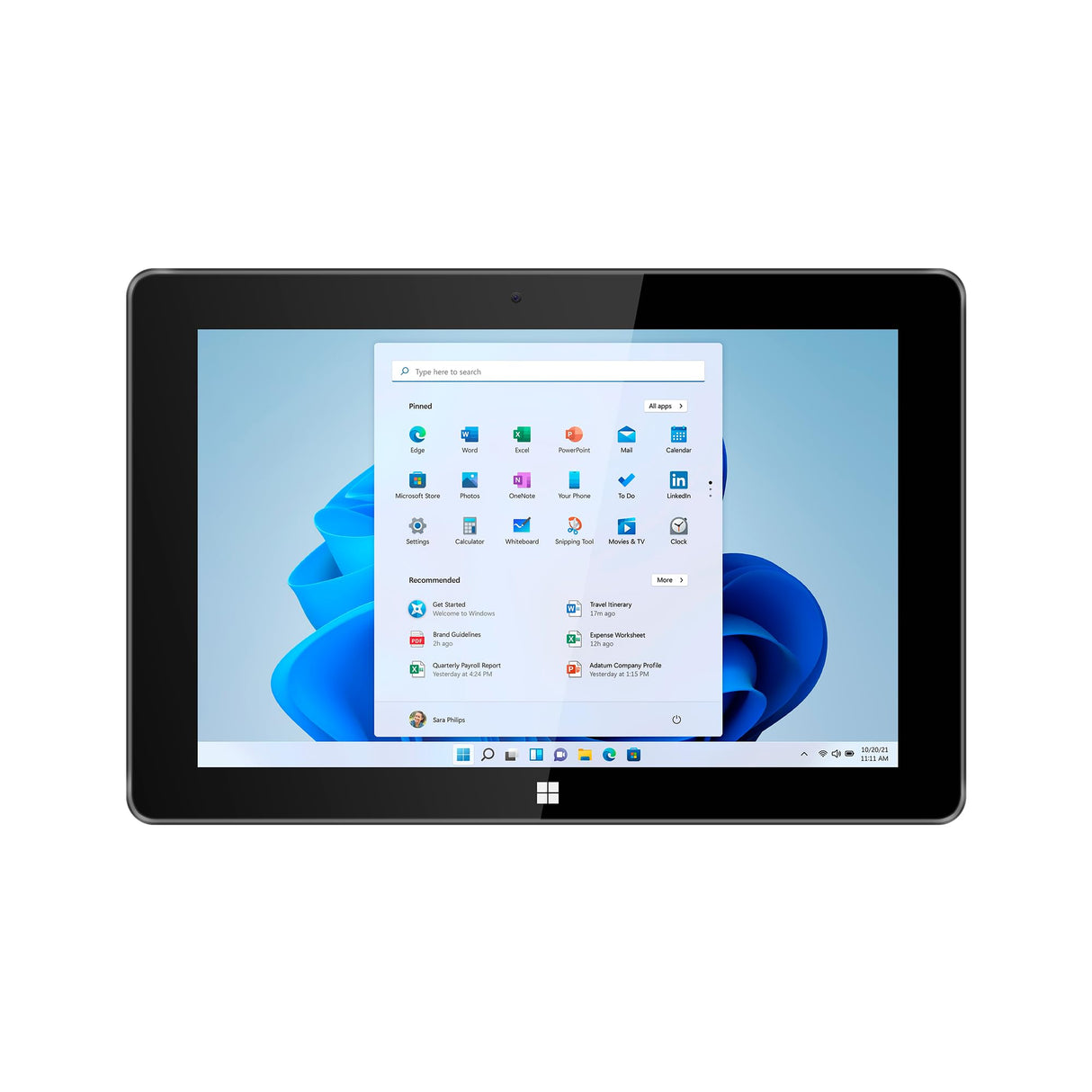 Krüger&Matz Tablet 2 en 1 Edge 1089 Diagonal 10,1" USB3.0 HDMI 8/256GB Windows 11 Pro KM1089S.1