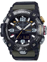 Casio Reloj Cuarzo Hombre 43.00mm con dial Digital Negro y Correa de Resina Caqui GG-B100-1A3ER