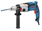 Bosch Professional GSB 24-2 - Taladro percutor (1100 W, 2 velocidades, 3000 rpm, Ø max perforación hormigón 22 mm, en maletín)