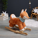 KALOO - Les Amis - Balancín de Zorro Paprika, Altura del Asiento de 35 Cm, A Partir de 12 Meses de Edad, K970001