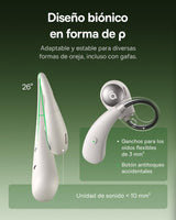 Baseus Eli Sport2 - Auriculares Abiertos para Deportes con Curva de Confort en S, Tiempo de reproducción 45H, SuperBass 2.0, IPX7, Bluetooth 6.0, 4 micrófonos, Llamadas claras con Inteligencia